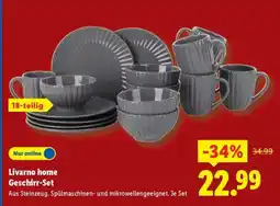 Lidl Livarno home Geschirr-Set Angebot