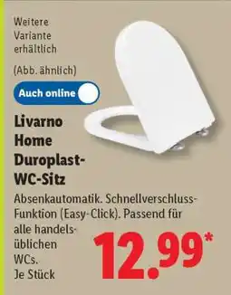 Lidl LIVARNO home Duroplast-WC-Sitz Angebot