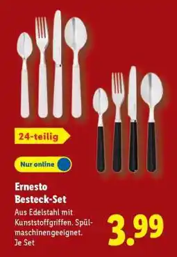 Lidl Ernesto Besteck-Set Angebot