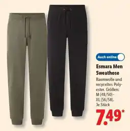 Lidl Esmara Men Sweathose Angebot