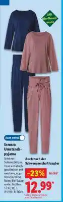 Lidl Esmara Umstands-pyjama Angebot