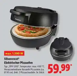 Lidl Silvercrest Elektrischer Pizzaofen Angebot