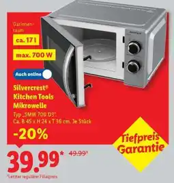 Lidl SILVERCREST KITCHEN TOOLS Mikrowelle Angebot