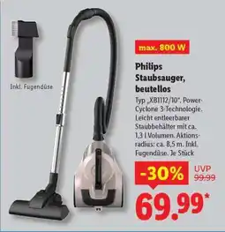 Lidl Philips Staubsauger, beutellos Angebot
