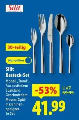 Lidl Silit Besteck-Set Angebot