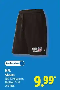 Lidl NFL Shorts Angebot