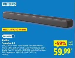 Lidl Philips Soundbar 2.0 Angebot