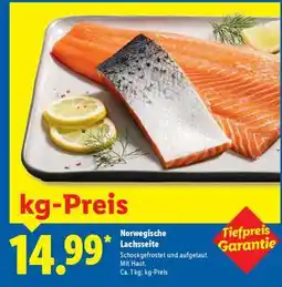 Lidl Norwegische Lachseite Angebot