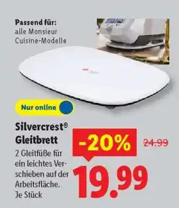 Lidl Silvercrest Gleitbrett Angebot