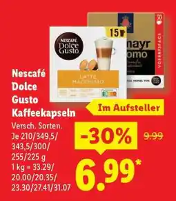 Lidl Nescafé Dolce Gusto Kaffeekapseln Angebot