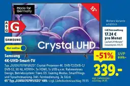 Lidl SAMSUNG 4K-UHD-Smart-TV Angebot