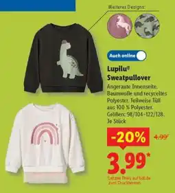 Lidl lupilu Sweatpullover Angebot