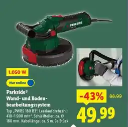 Lidl PARKSIDE Wand- und Bodenbearbeitungssystem Angebot