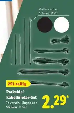 Lidl PARKSIDE Kabelbinder-Set Angebot