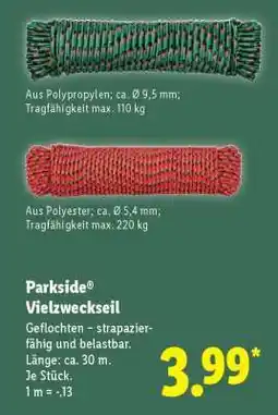 Lidl PARKSIDE Vielzweckseil Angebot