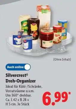 Lidl Silvercrest Dreh-Organizer Angebot