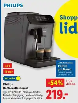 Lidl PHILIPS Kaffeevollautomat Angebot