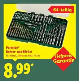 Lidl Parkside Bohrer- und Bit-Set Angebot