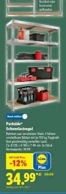 Lidl PARKSIDE Schwerlastregal Angebot