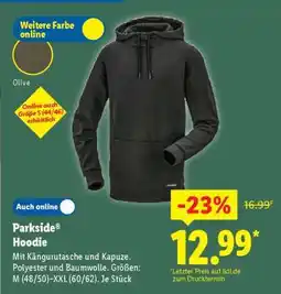 Lidl Parkside Hoodie Angebot
