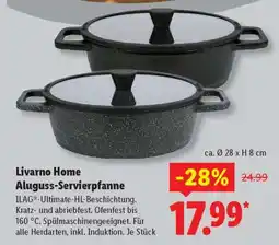 Lidl LIVARNO home Aluguss-Servierpfanne Angebot