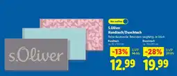 Lidl S.Oliver Handtuch/Duschtuch Angebot