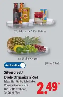 Lidl Silvercrest Dreh-Organizer/-Set Angebot