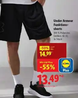 Lidl Under Armour Funktionsshorts Angebot