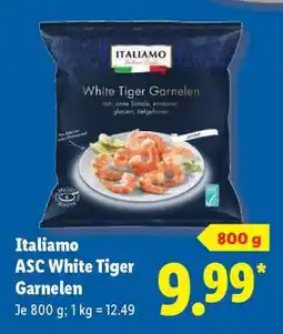 Lidl Italiamo ASC White Tiger Garnelen Angebot