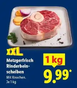 Lidl Metzgerfrisch RinderBeinscheiben Angebot
