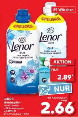Kaufland Lenor Weichspüler Angebot