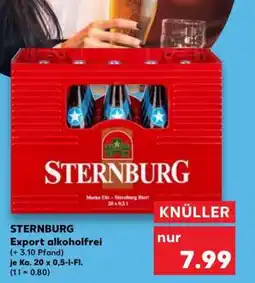 Kaufland STERNBURG Export Alkoholfrei Angebot