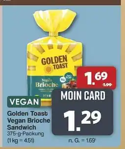 Famila Nord Ost Golden Toast Vegan Brioche Sandwich Angebot