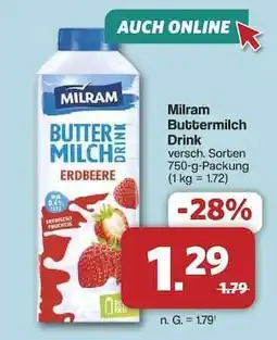 Famila Nord Ost Milram Buttermilch Drink Angebot