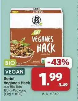 Famila Nord Ost Berief Veganes Hack Angebot