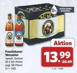 Famila Nord Ost Franziskaner Weissbier Angebot