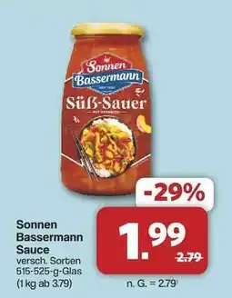 Famila Nord Ost Sonnen Bassermann Sauce Angebot
