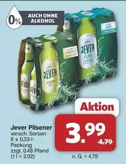 Famila Nord Ost Jever Pilsener Angebot