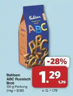 Famila Nord Ost Bahlsen ABC Russisch Brot Angebot