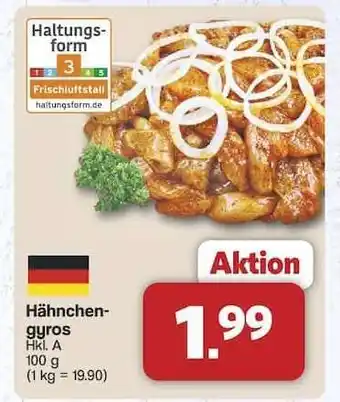 Famila Nord Ost Hähnchengyros Angebot