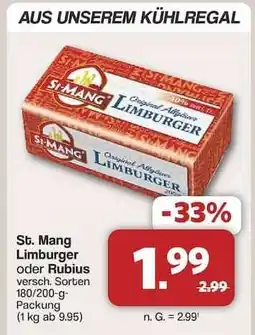 Famila Nord Ost St. Mang Limburger oder Rubius Angebot