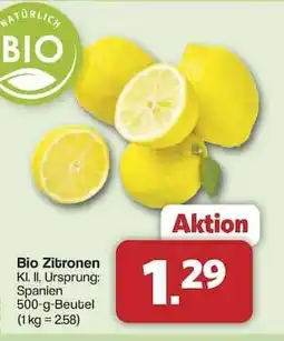 Famila Nord Ost Bio-Zitronen Angebot
