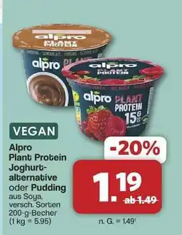 Famila Nord Ost Alpro Plant Protein Joghurtalternative oder Pudding Angebot