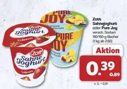 Famila Nord Ost Zott Sahnejoghurt oder Pure Joy Angebot