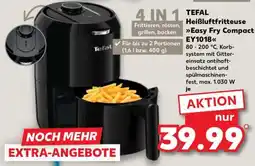 Kaufland TEFAL Heißluftfritteuse Easy Fry Compact EY1018 Angebot