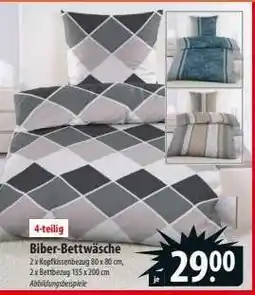 Famila Nord Ost Biber-Bettwäsche Angebot
