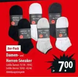 Famila Nord Ost Damen- und Herren-Sneaker Socken Angebot
