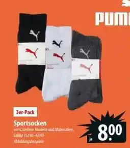 Famila Nord Ost 3er-Pack Sportsocken Angebot
