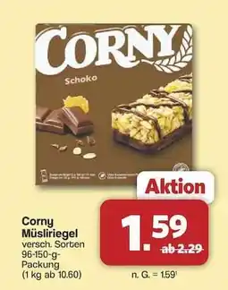 Famila Nord Ost CORNY Müsliriegel Angebot