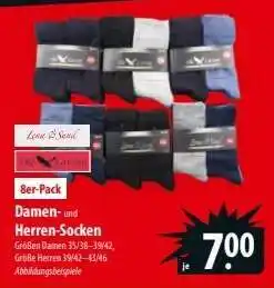 Famila Nord Ost Damen- und Herren-Socken Angebot